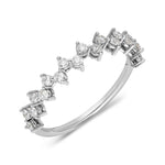 Load image into Gallery viewer, Balto aukso deimantų juostelė (0,42 ct)