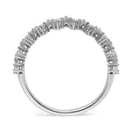 Load image into Gallery viewer, Balto aukso deimantų juostelė (0,42 ct)