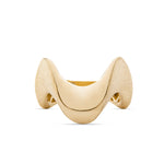 Load image into Gallery viewer, Geltono aukso žiedas "Wave"