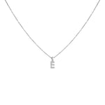 Load image into Gallery viewer, Balto aukso pakabukas su briliantais E (0,04 ct)