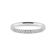 Balto aukso deimantų juostelė (0,44 ct)