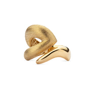 Geltono aukso žiedas 