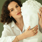 Geltono aukso apyrankė 