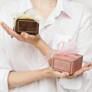 Geltono aukso rinkelės 22 mm