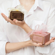 Balto aukso pakabukas su briliantais A (0,05 ct)